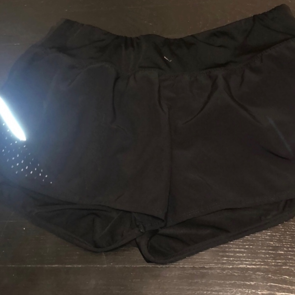 black shorts size large